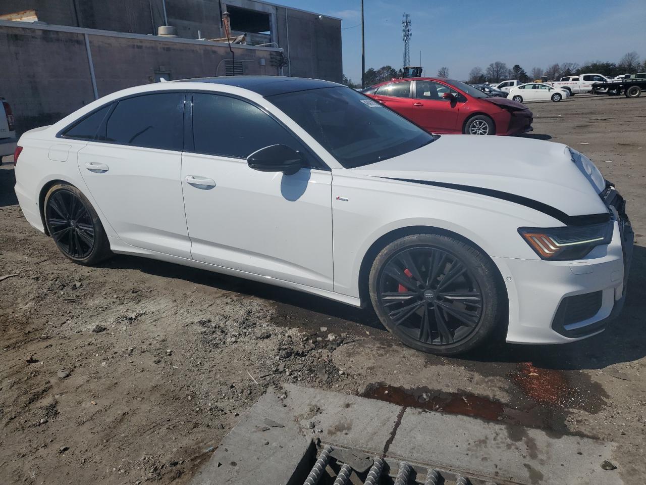 2019 Audi A6 VIN WAUM2AF24KN066922 Copart auction photo, front end damage thumbnail 4