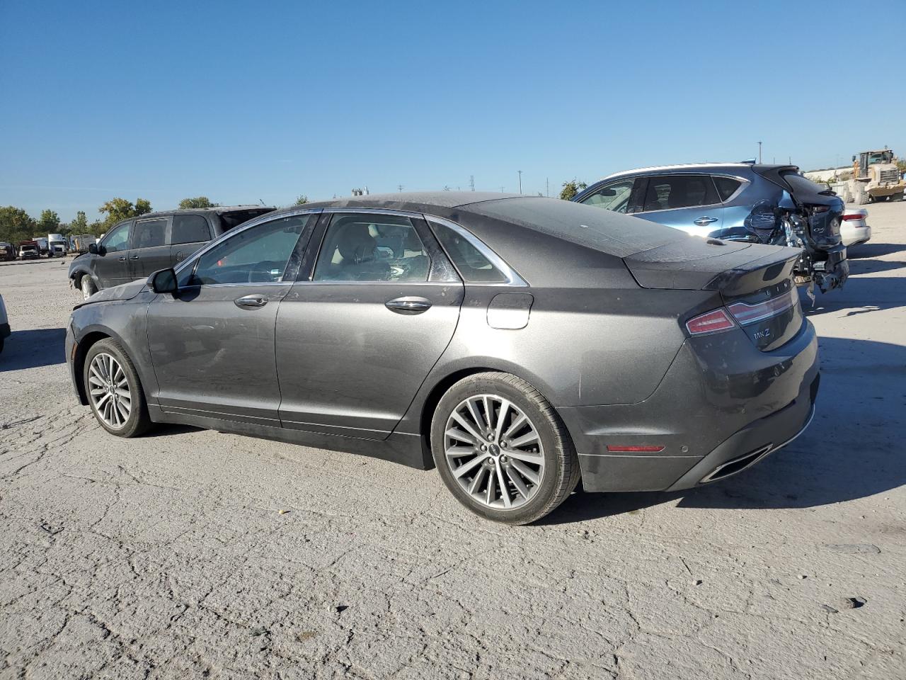 2018 Lincoln MKZ VIN 3LN6L5LU0JR608112 Copart auction photo, front end / mechanical damage thumbnail 2