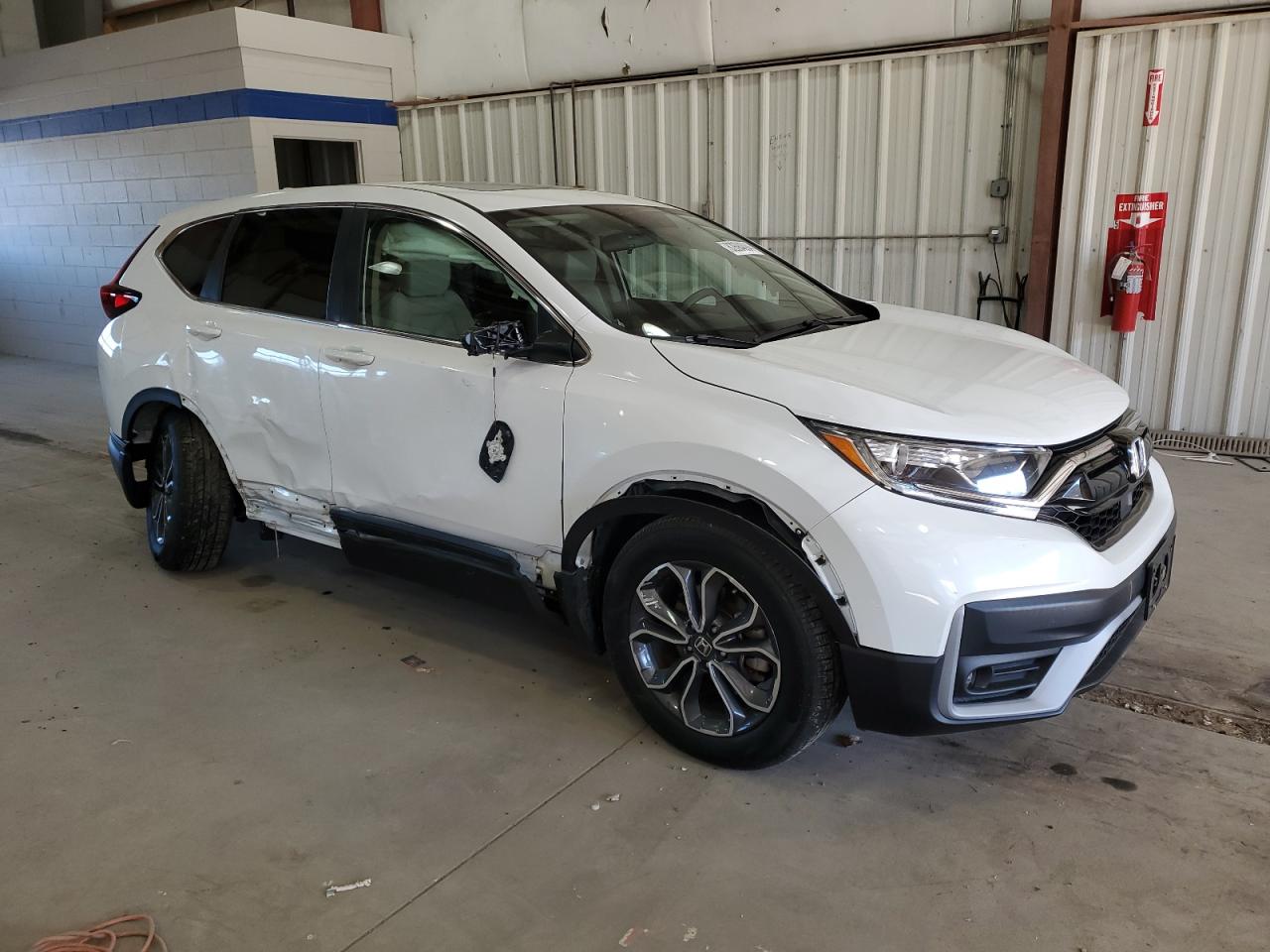 2021 Honda CR-V VIN 5J6RW1H57ML006422 Copart auction photo, side / undercarriage damage thumbnail 4