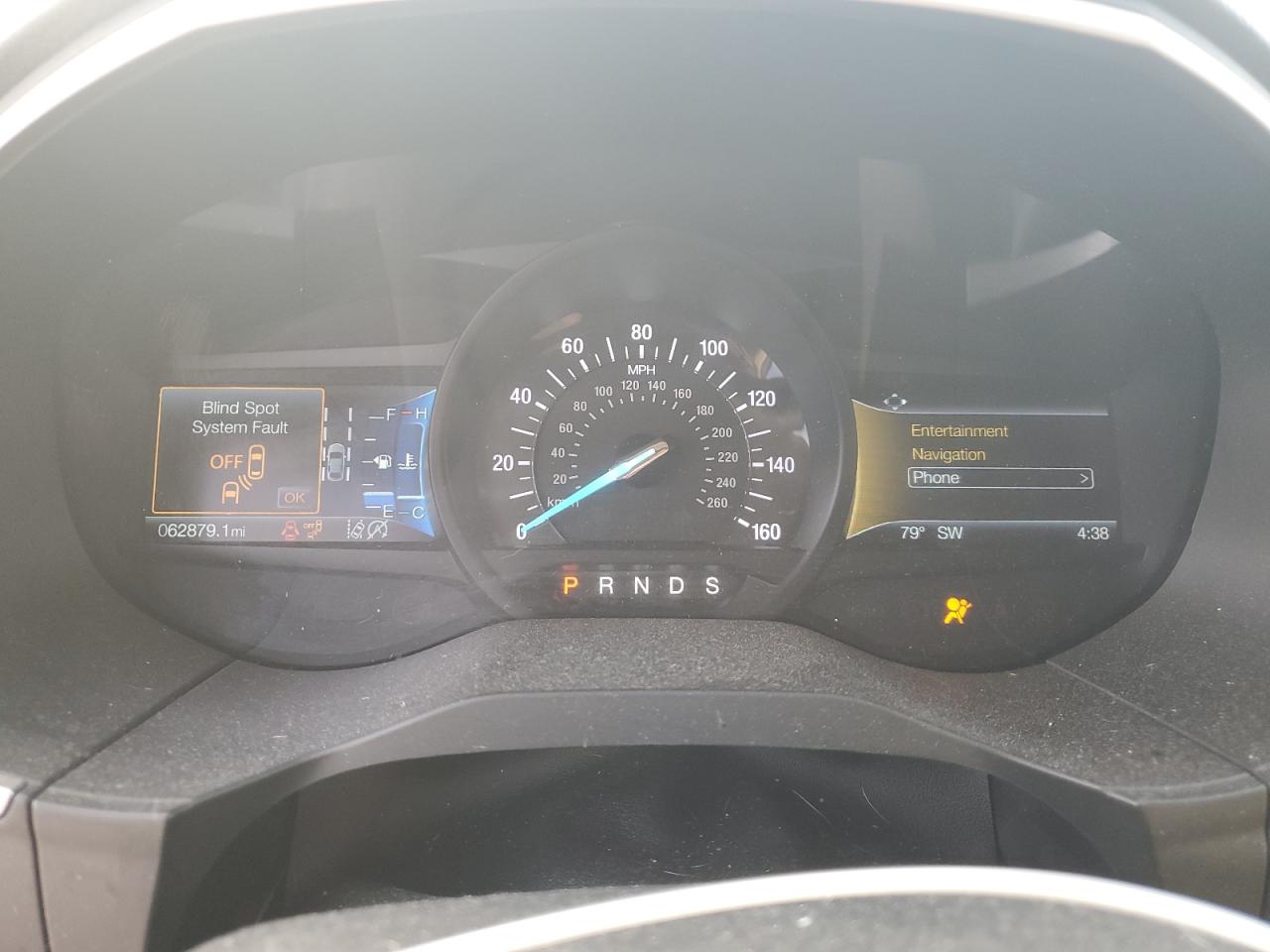 2020 Ford Edge VIN 2FMPK3J93LBB31350 Copart auction photo, side damage thumbnail 9