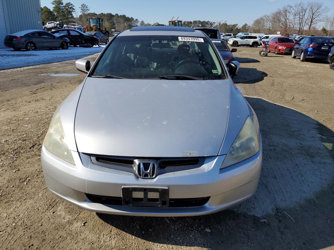 2003 Honda Accord VIN 1HGCM56633A104959 Copart auction photo, side / rear end damage thumbnail 5
