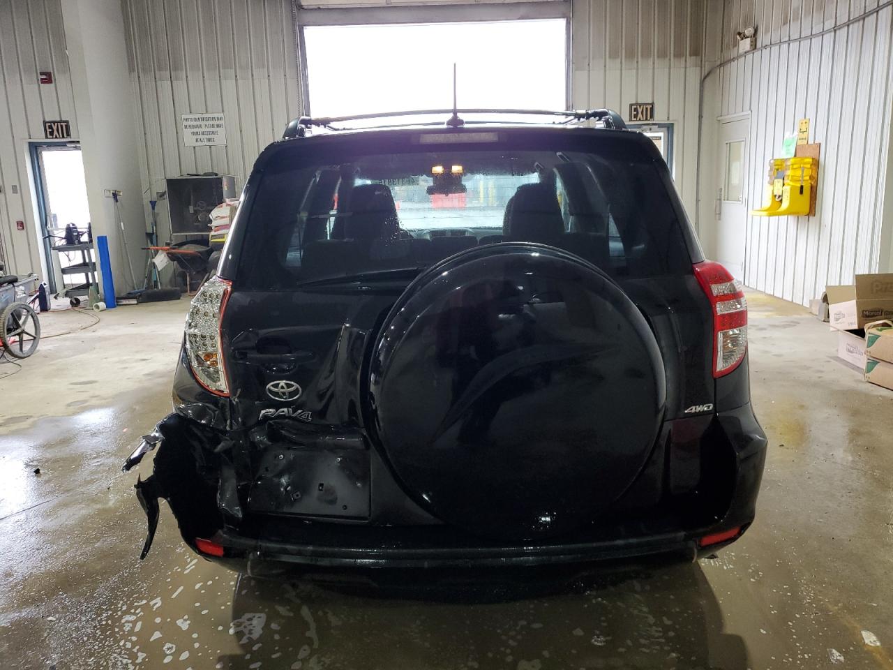 2012 Toyota RAV 4 VIN 2T3BF4DV1CW179668 Copart auction photo, rear end / side damage thumbnail 6