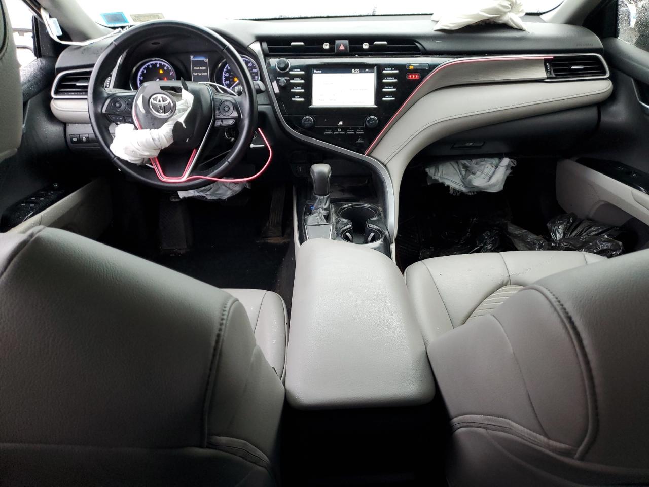 2019 Toyota Camry VIN 4T1B11HK1KU181280 Copart auction photo, front end / minor dent/scratches damage thumbnail 8
