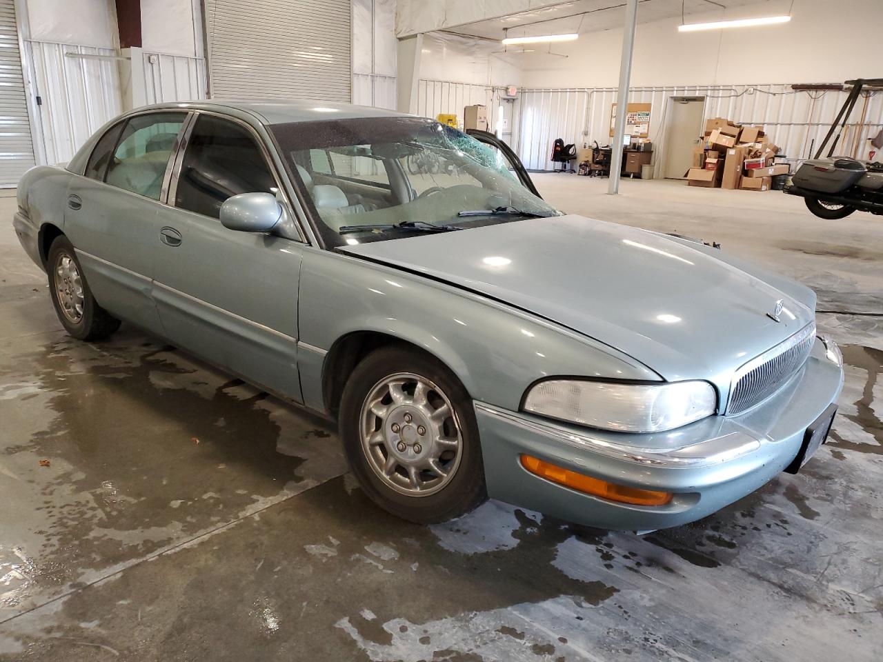 2004 Buick Park Avenue VIN 1G4CW54K944157461 Copart auction photo, front end / side damage thumbnail 4