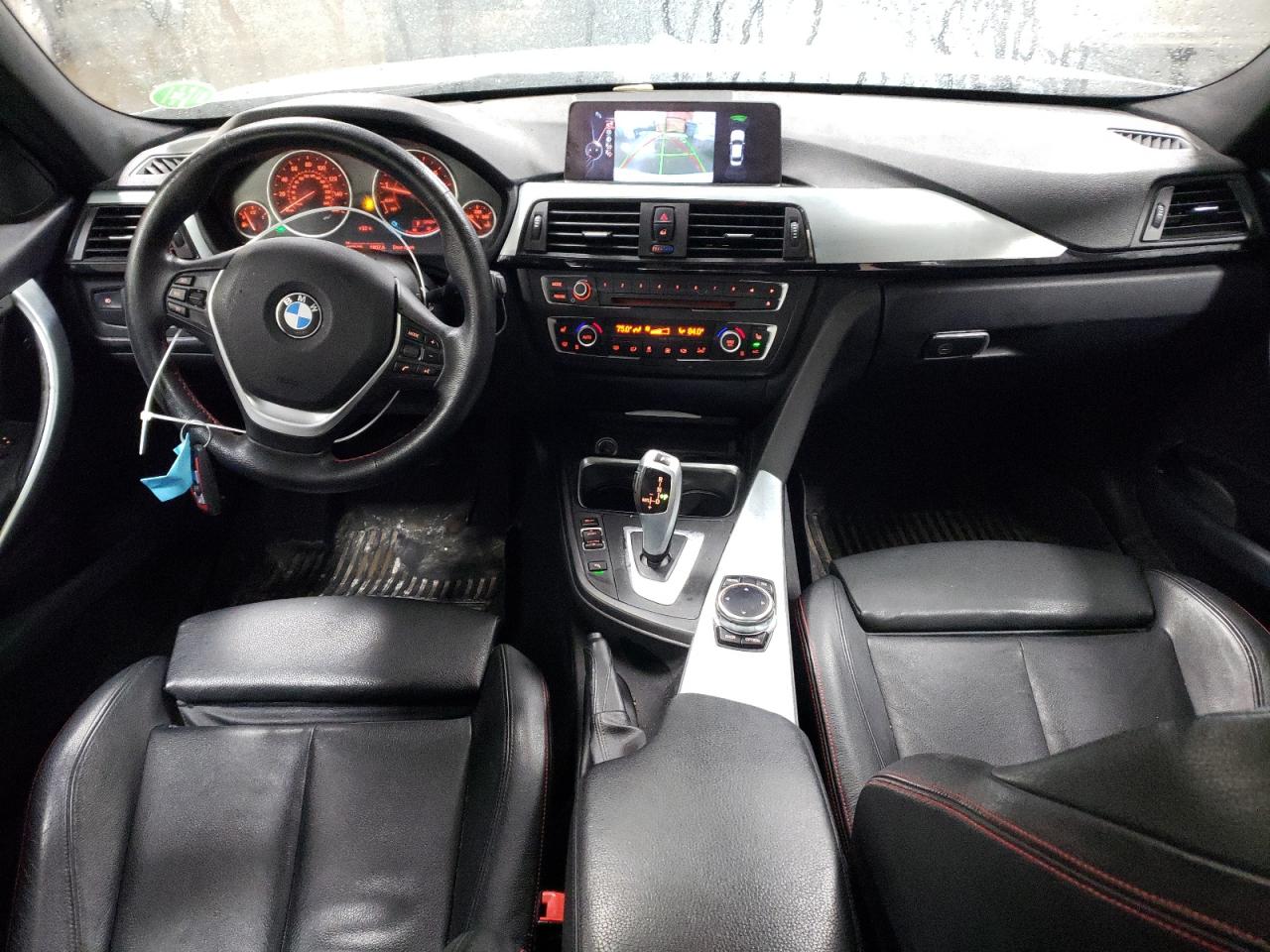 2015 BMW 3er VIN WBA3B3G53FNR85459 Copart auction photo, front end / side damage thumbnail 8