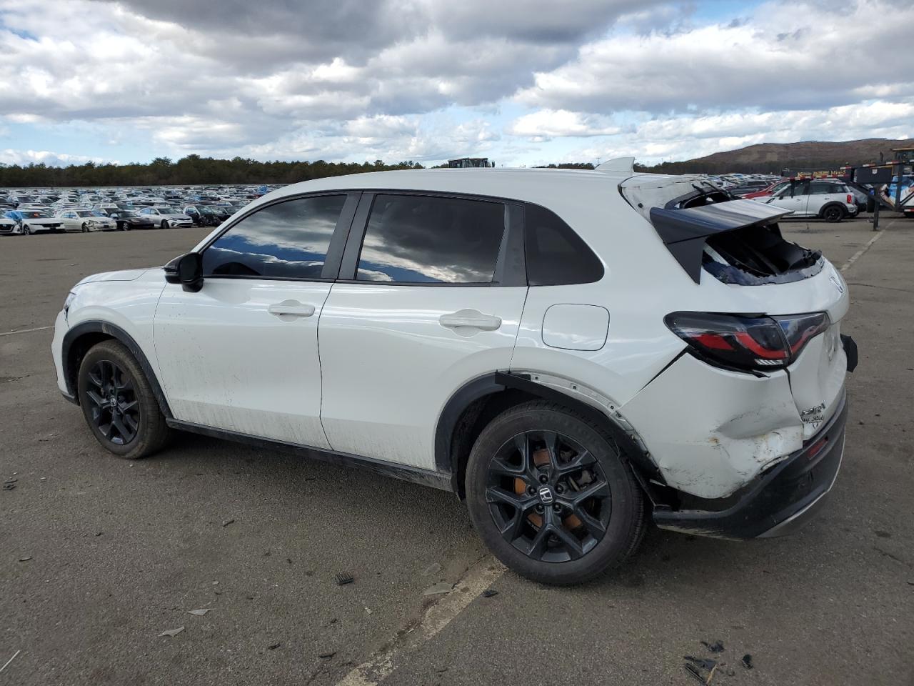 2023 Honda HR-V VIN 3CZRZ2H58PM733097 Copart auction photo, rear end / minor dent/scratches damage thumbnail 2