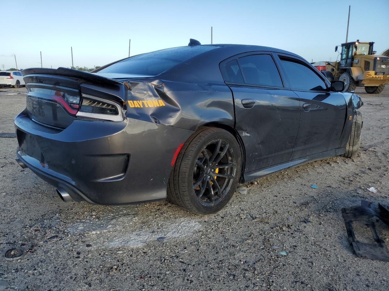 2018 Dodge Charger VIN 2C3CDXGJ3JH221697 Copart auction photo, front end / all over damage thumbnail 3