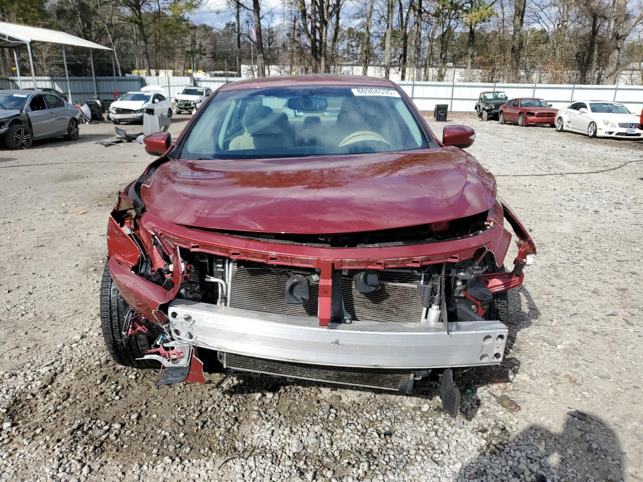 2014 Nissan Altima VIN 1N4AL3AP9EC319594 Copart auction photo, front end damage thumbnail 5