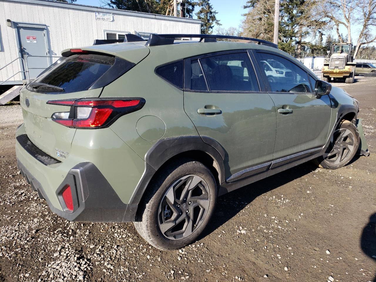 2024 Subaru XV VIN 4S4GUHM67R3777587 Copart auction photo, front end / side damage thumbnail 3