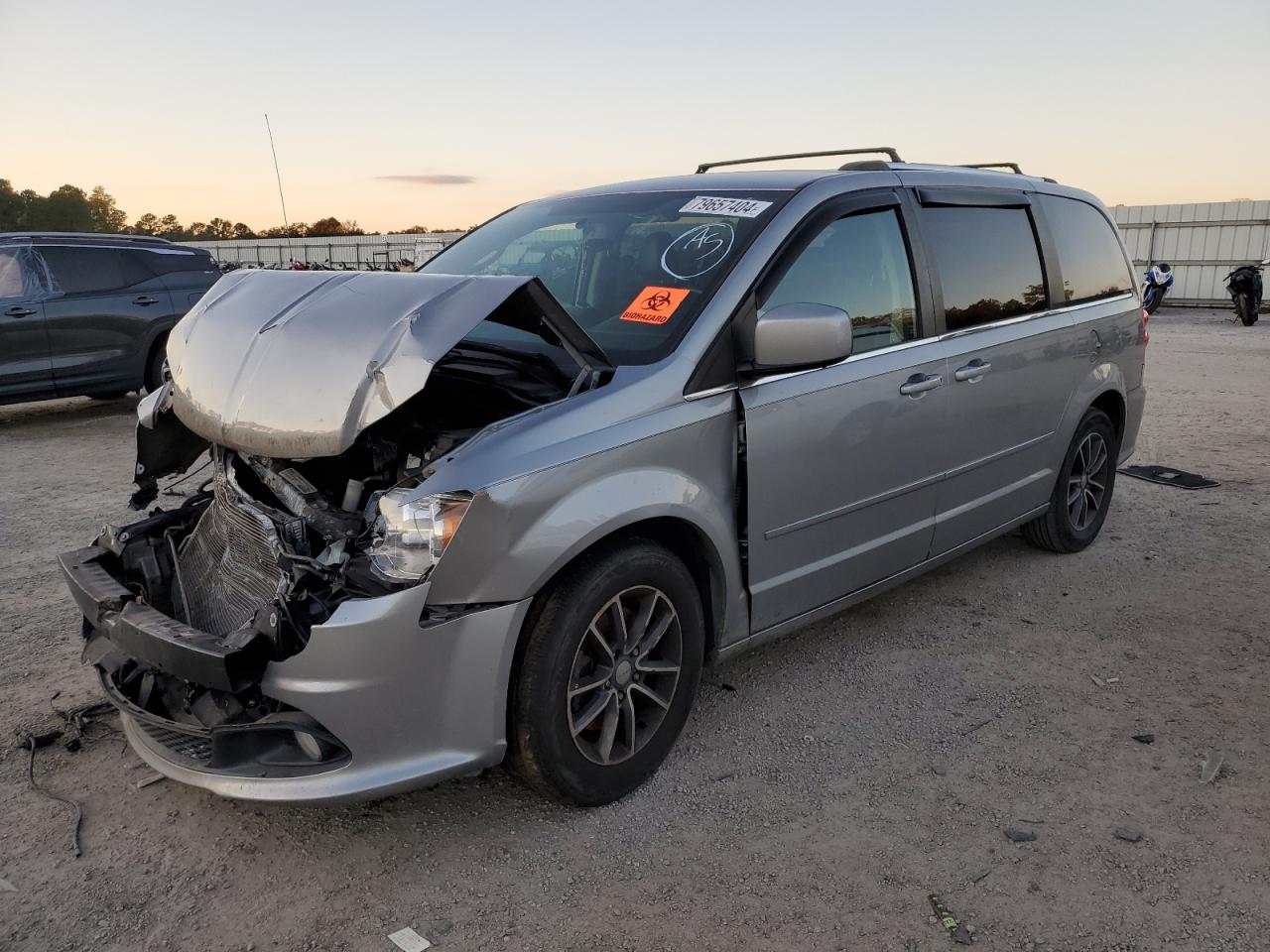 2016 Dodge Caravan VIN 2C4RDGCG4GR125922