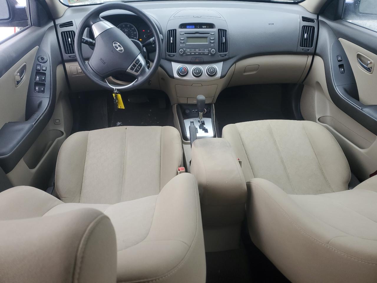 2010 Hyundai Elantra VIN KMHDU4AD2AU013644 Copart auction photo, all over damage thumbnail 8