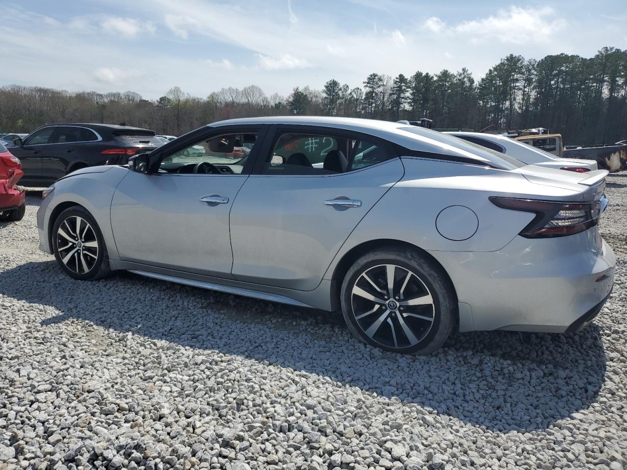 2021 Nissan Maxima VIN 1N4AA6CV1MC513232 Copart auction photo, front end / side damage thumbnail 2