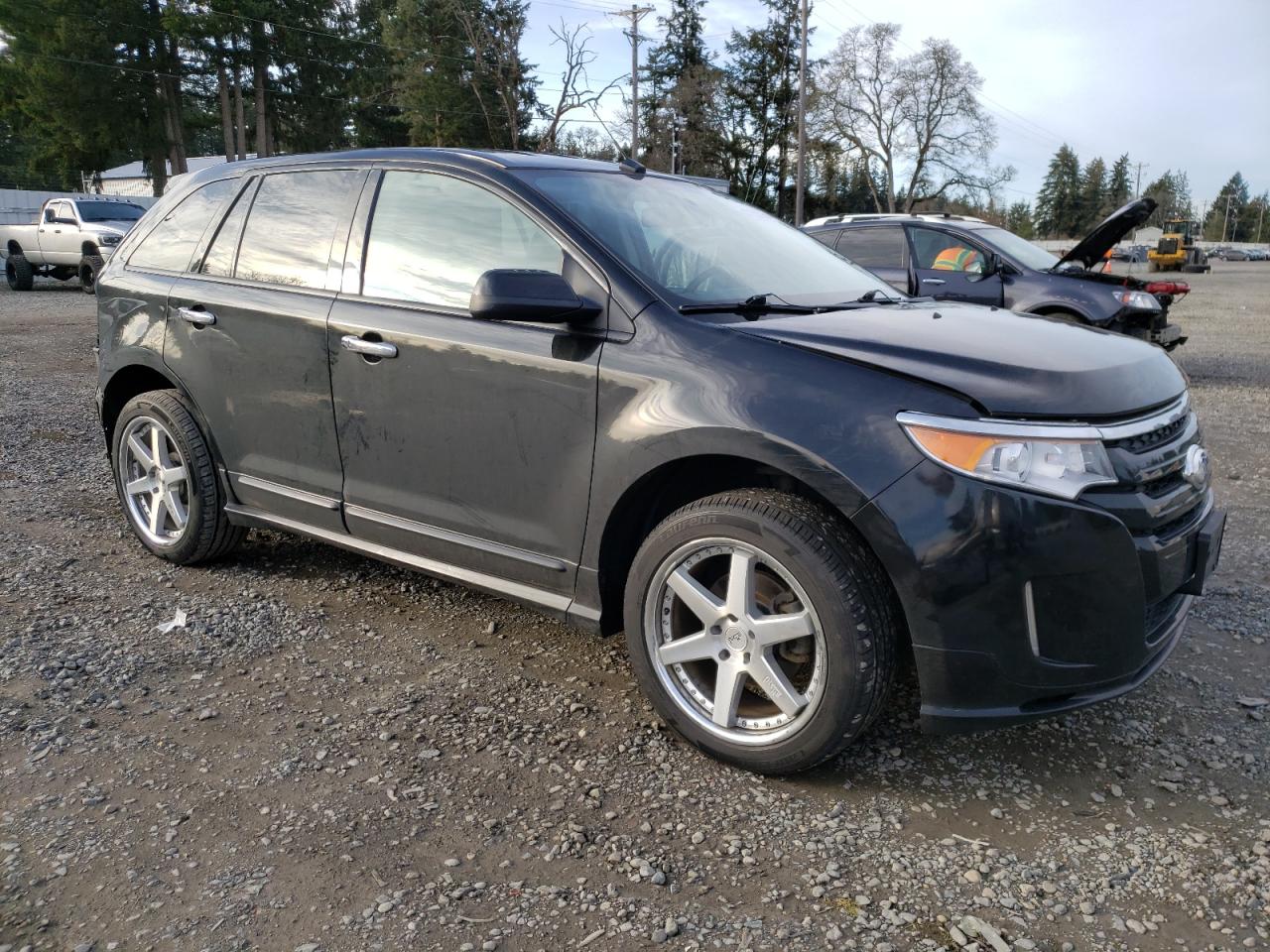 2013 Ford Edge VIN 2FMDK4AK0DBE12678 Copart auction photo, rear end damage thumbnail 4