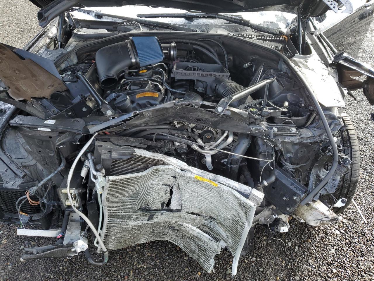 2013 BMW 5er VIN WBAFR7C5XDC822600 Copart auction photo, front end damage thumbnail 11
