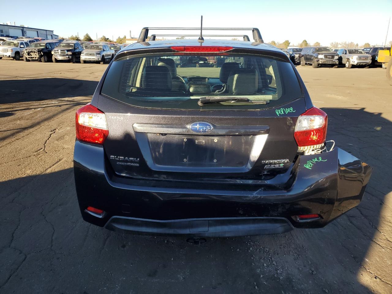 2015 Subaru Impreza VIN JF1GPAC61F8210011 Copart auction photo, all over damage thumbnail 6
