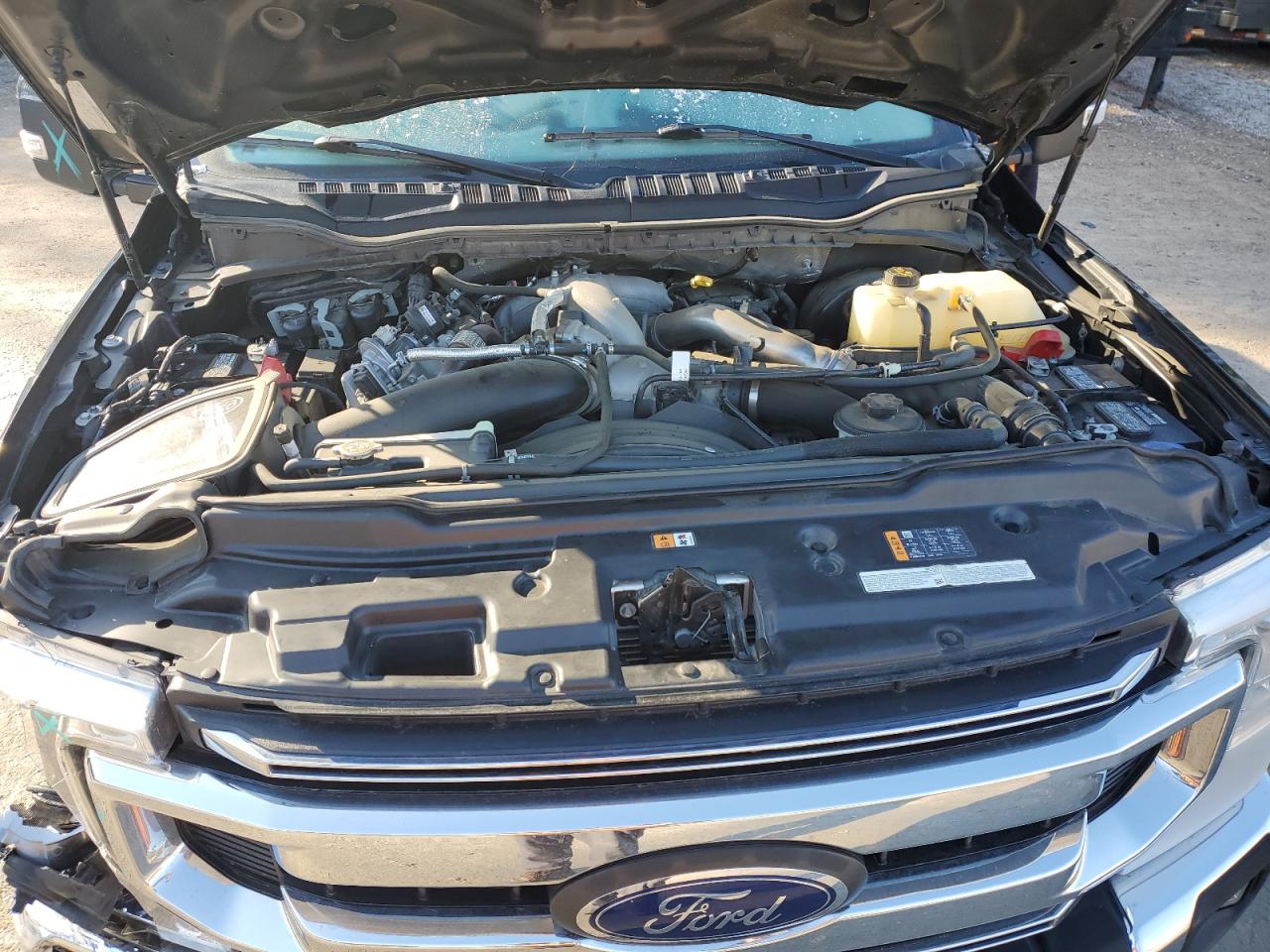 2022 Ford F250 VIN 1FT8W2BT2NEC42898 Copart auction photo, front end / side damage thumbnail 11