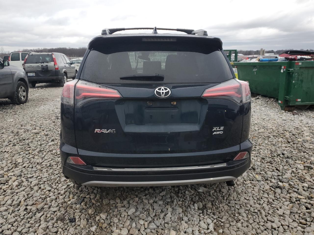 2018 Toyota RAV 4 VIN JTMRFREV8JJ183769 Copart auction photo, front end damage thumbnail 6