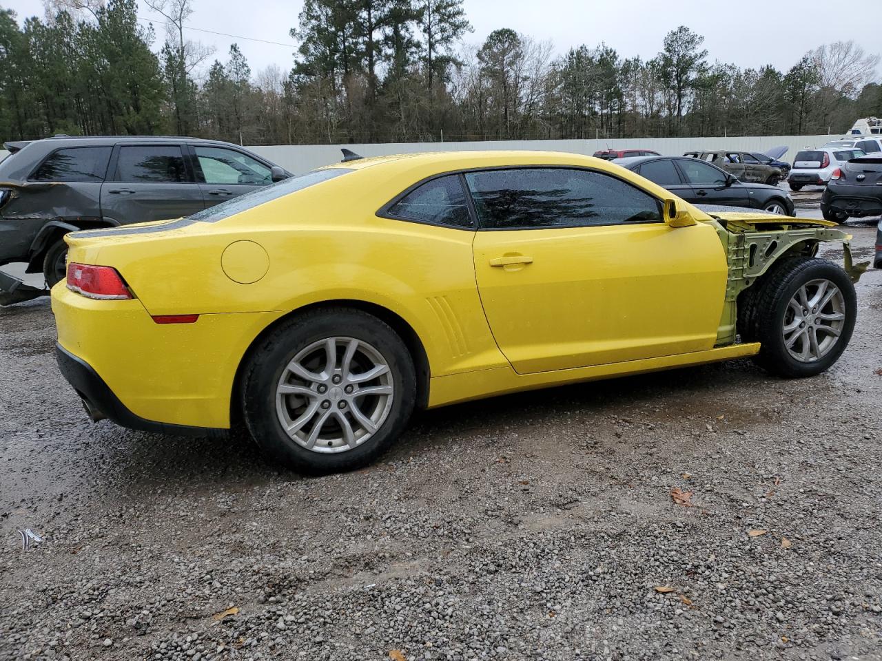 2015 Chevrolet Camaro VIN 2G1FD1E33F9161490 Copart auction photo, front end damage thumbnail 3
