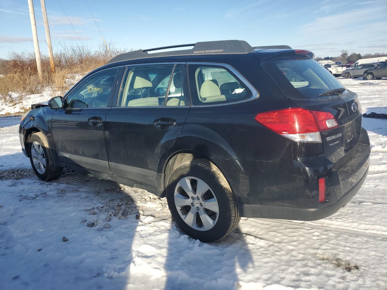 2012 Subaru Outback VIN 4S4BRCAC6C3260040 Copart auction photo, front end damage thumbnail 2
