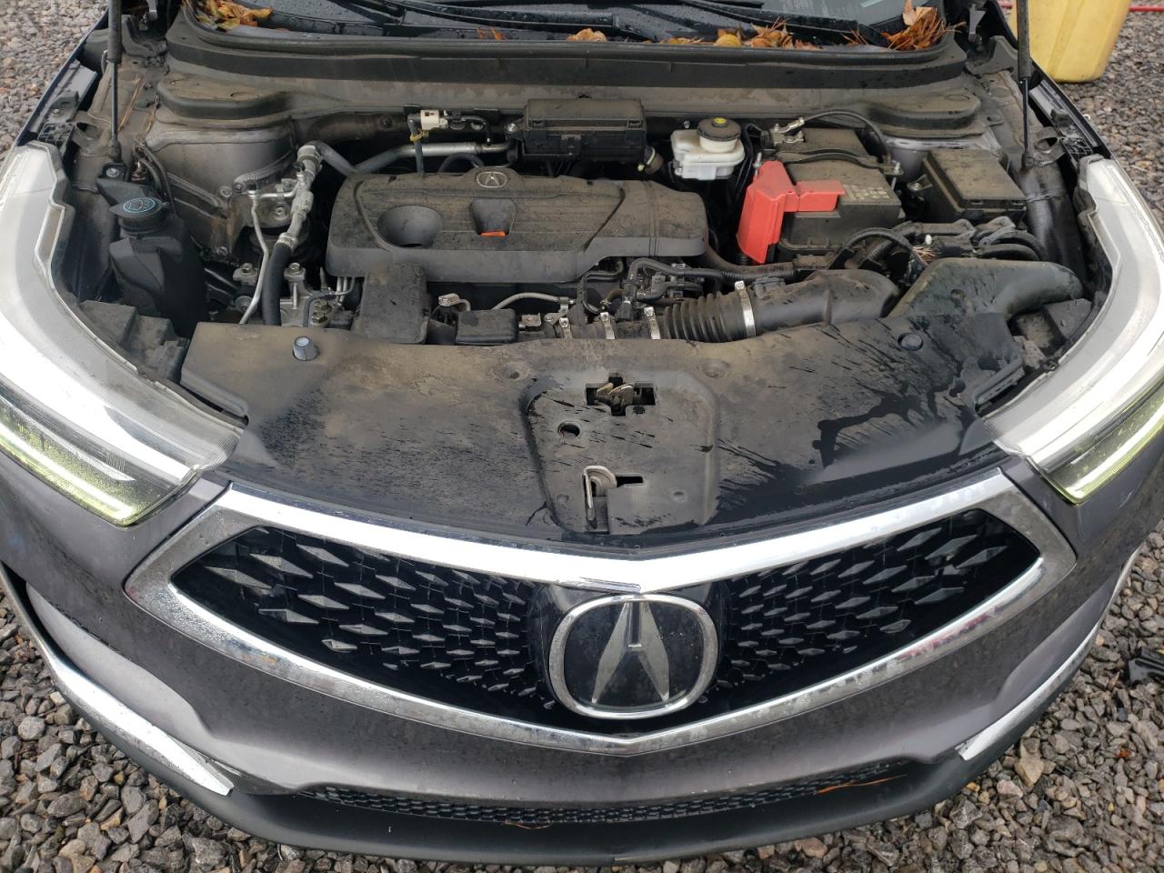 2021 Acura RDX VIN 5J8TC1H58ML021078 Copart auction photo, side / rear end damage thumbnail 11