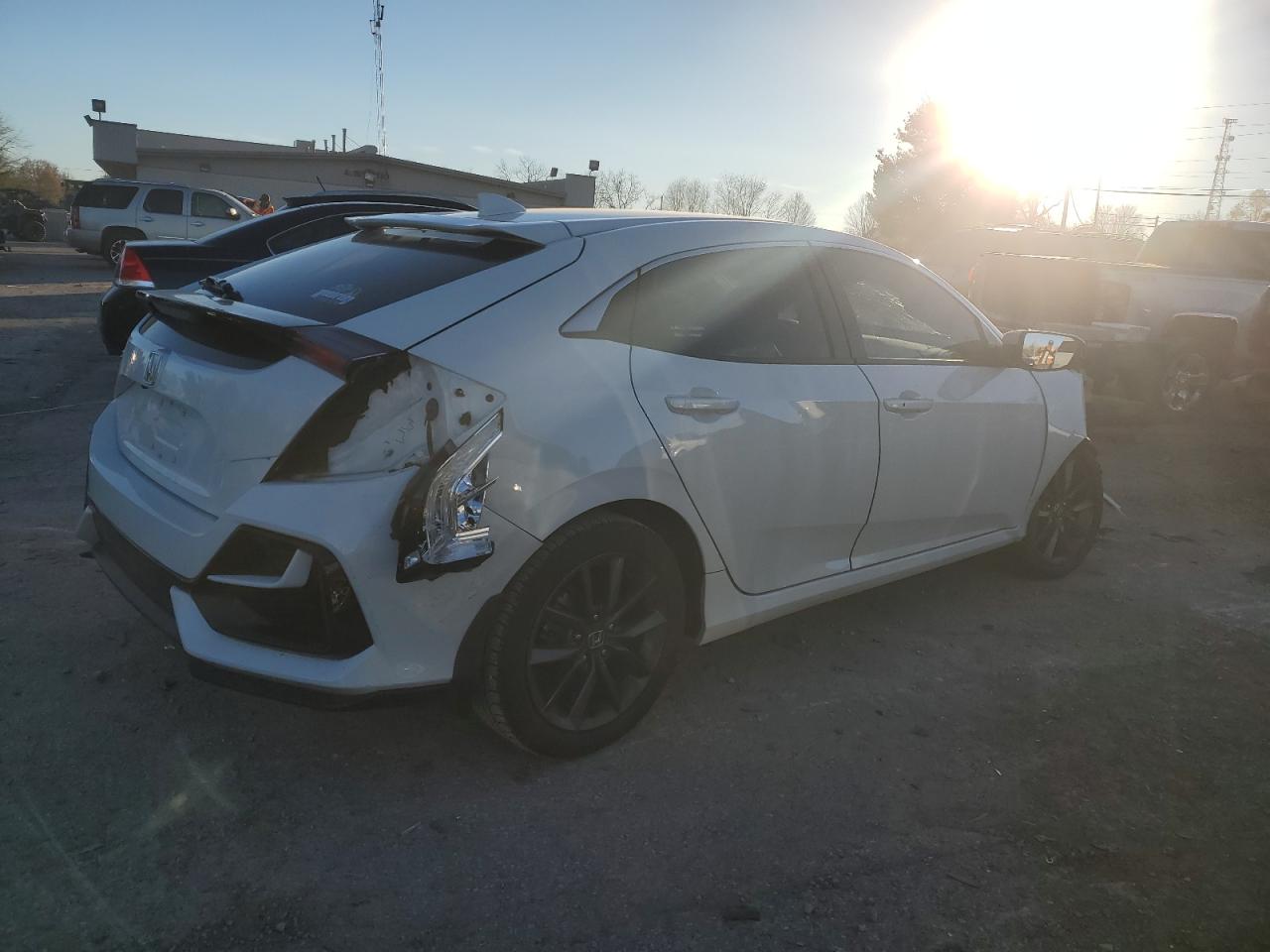 2021 Honda Civic VIN SHHFK7H68MU228663 Copart auction photo, front end / rear end damage thumbnail 3
