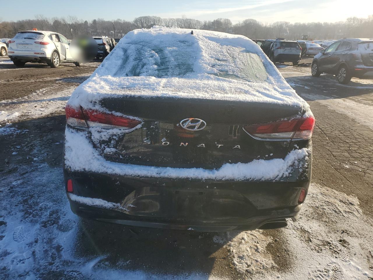 2018 Hyundai Sonata VIN 5NPE24AF4JH671346 Copart auction photo, undercarriage damage thumbnail 6