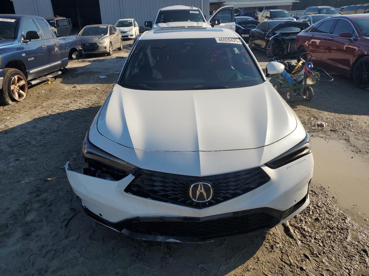 2024 Acura Integra VIN 19UDE4H69RA022588 Copart auction photo, side / front end damage thumbnail 5