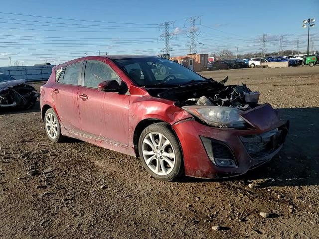 2011 Mazda 3 VIN JM1BL1K51B1450848 Copart auction photo, front end / mechanical damage thumbnail 11