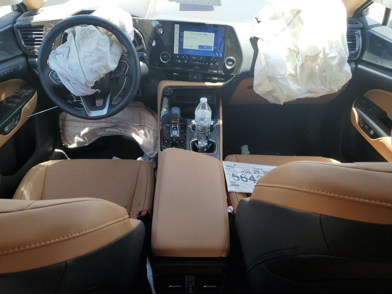 2024 Lexus NX VIN 2T2GDCAZ4RC012524 Copart auction photo, front end damage thumbnail 8