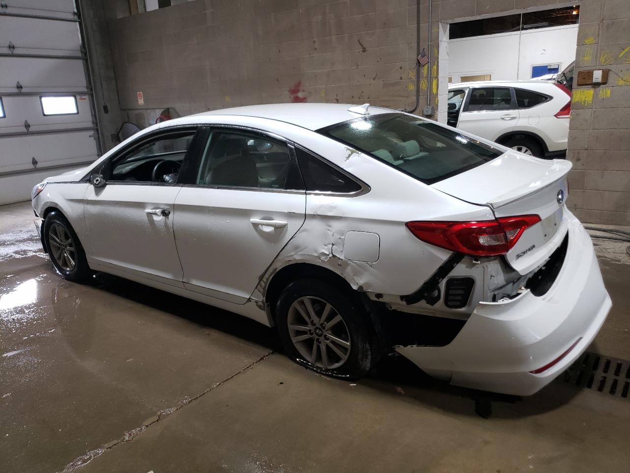 2015 Hyundai Sonata VIN 5NPE24AFXFH024926 Copart auction photo, front end / all over damage thumbnail 2