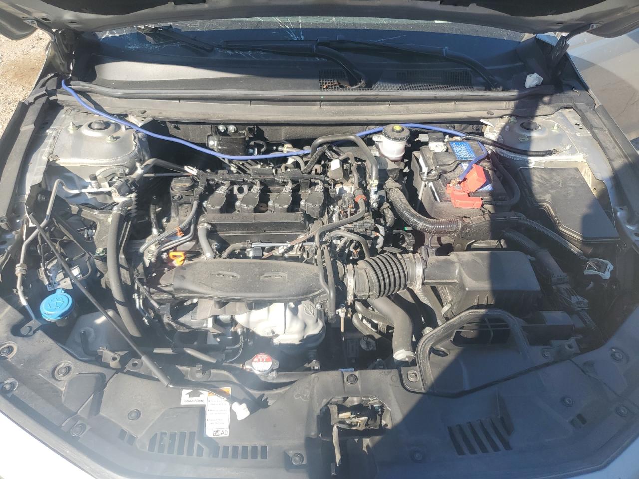 2024 Honda Accord VIN 1HGCY1F2XRA078203 Copart auction photo, side / front end damage thumbnail 12