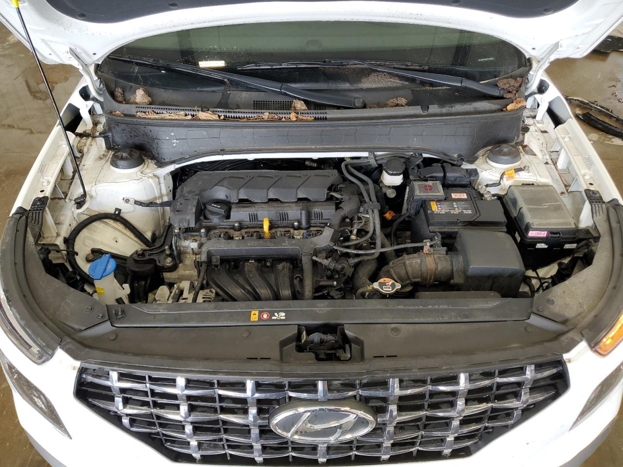 2022 Hyundai Venue VIN KMHRC8A30NU206954 Copart auction photo, rear end damage thumbnail 12