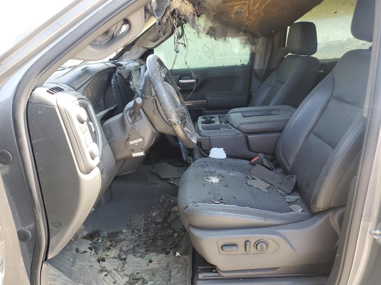 2020 Chevrolet Silverado VIN 3GCUYGET0LG232863 Copart auction photo, burn - engine / front end damage thumbnail 7