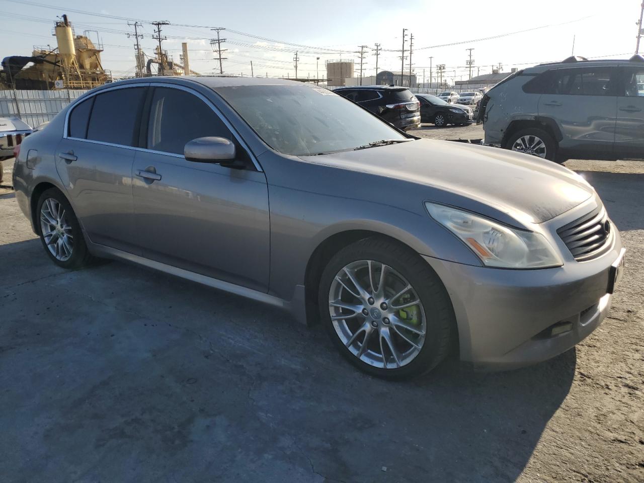 2007 Infiniti G VIN JNKBV61E47M714593 Copart auction photo, vandalism / top/roof damage thumbnail 4