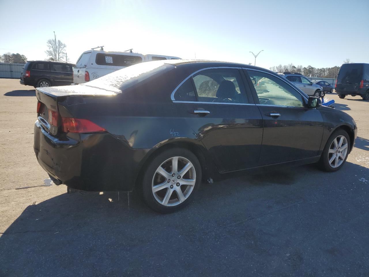 2004 Acura TSX VIN JH4CL96844C039022 Copart auction photo, rear end / front end damage thumbnail 3