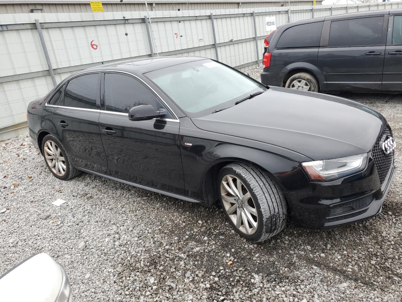 2014 Audi A4 VIN WAUBFAFL8EN004237 Copart auction photo, mechanical / minor dent/scratches damage thumbnail 4