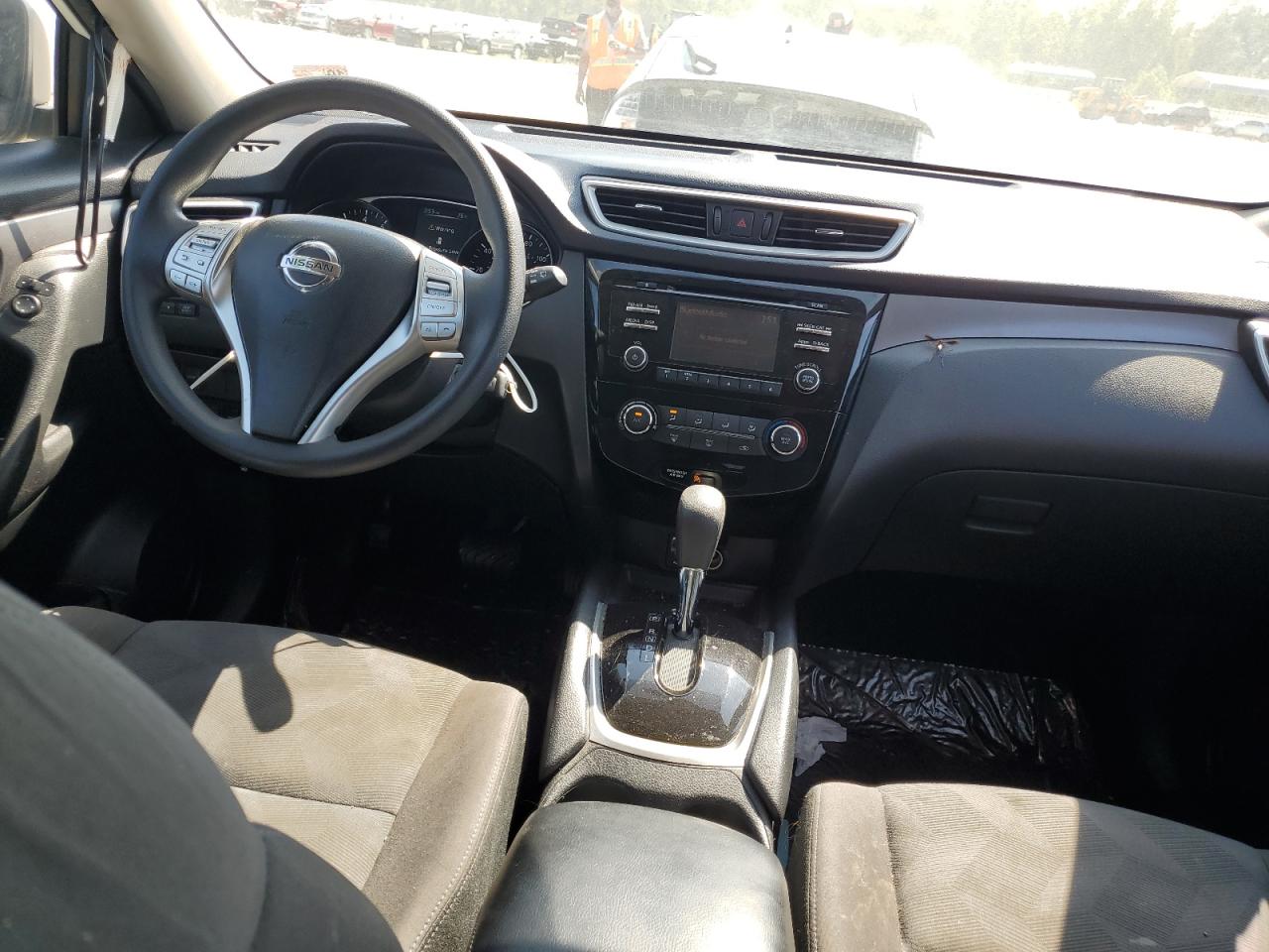 2016 Nissan Rogue VIN KNMAT2MV9GP621641 Copart auction photo, side damage thumbnail 8