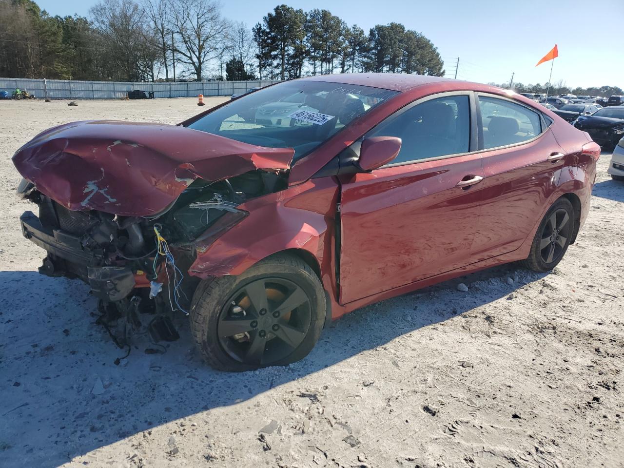 2013 Hyundai Elantra VIN KMHDH4AE1DU746463