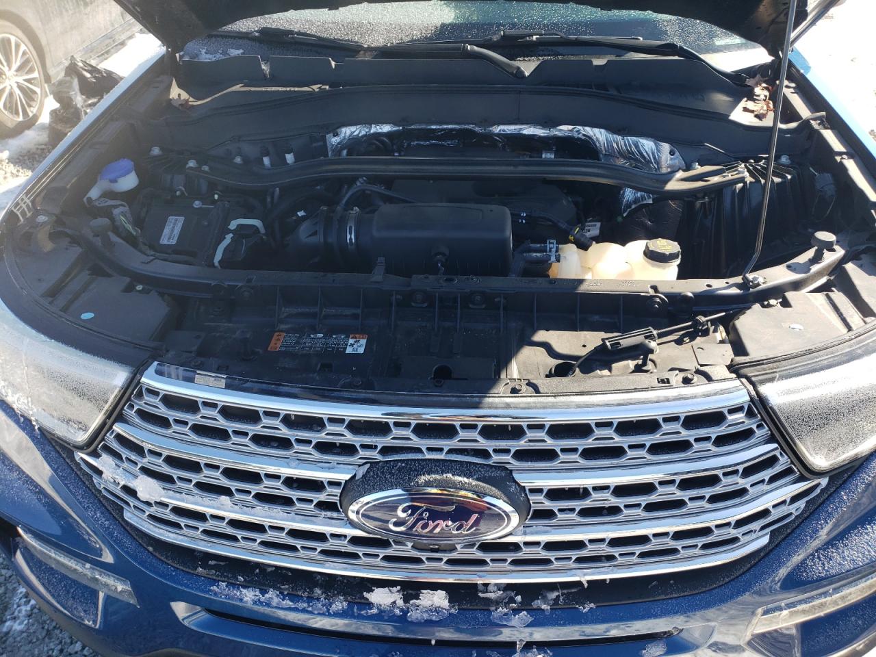 2020 Ford Explorer VIN 1FMSK8FH5LGA58319 Copart auction photo, side damage thumbnail 12