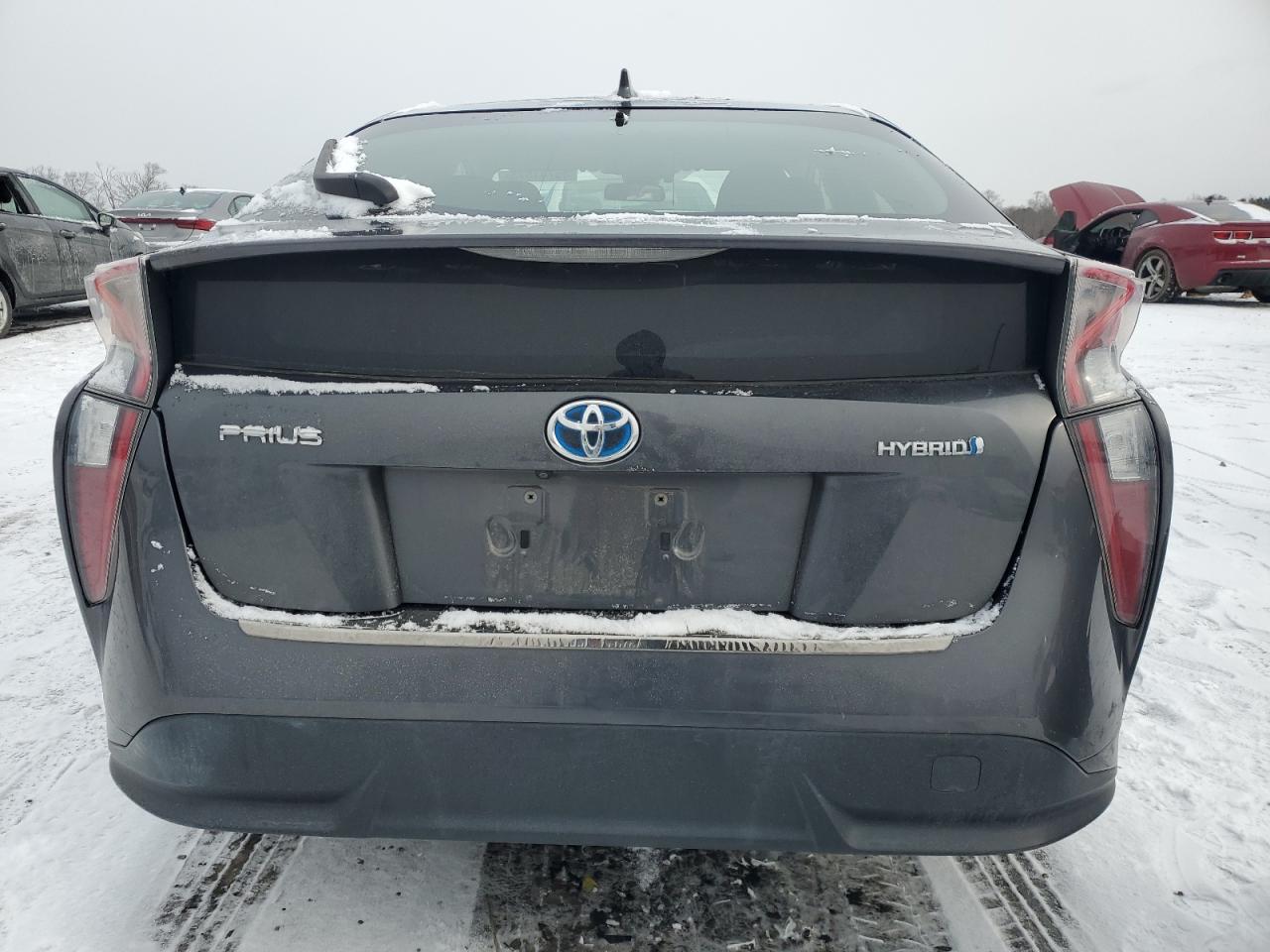 2016 Toyota Prius VIN JTDKARFU5G3018054 Copart auction photo, front end / minor dent/scratches damage thumbnail 6