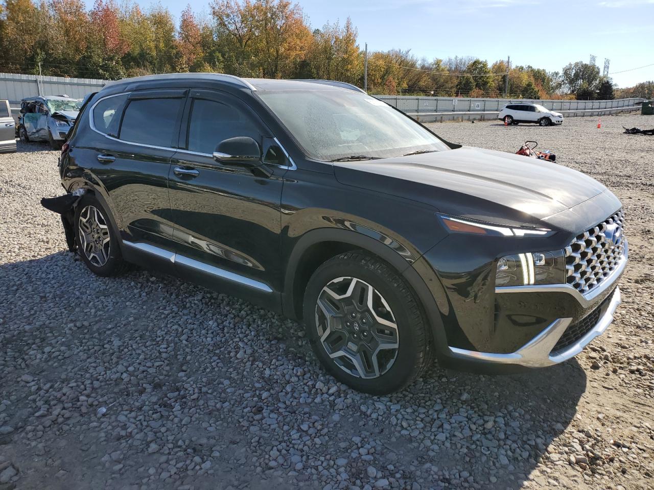 2023 Hyundai Santa Fe VIN 5NMS44ALXPH586939 Copart auction photo, rear end damage thumbnail 4