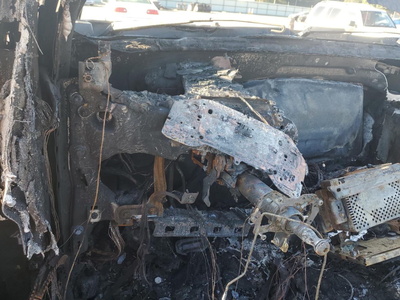 2021 Ford F-150 VIN 1FTFW1E55MFA09363 Copart auction photo, burn damage thumbnail 9