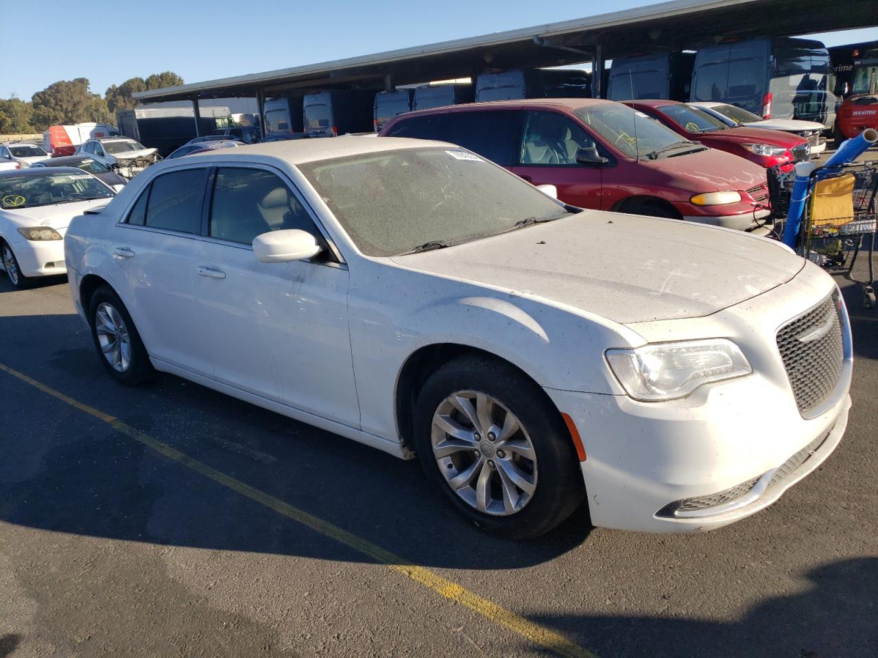 2015 Chrysler 300 VIN 2C3CCAAG3FH859341 Copart auction photo, side / rear end damage thumbnail 3