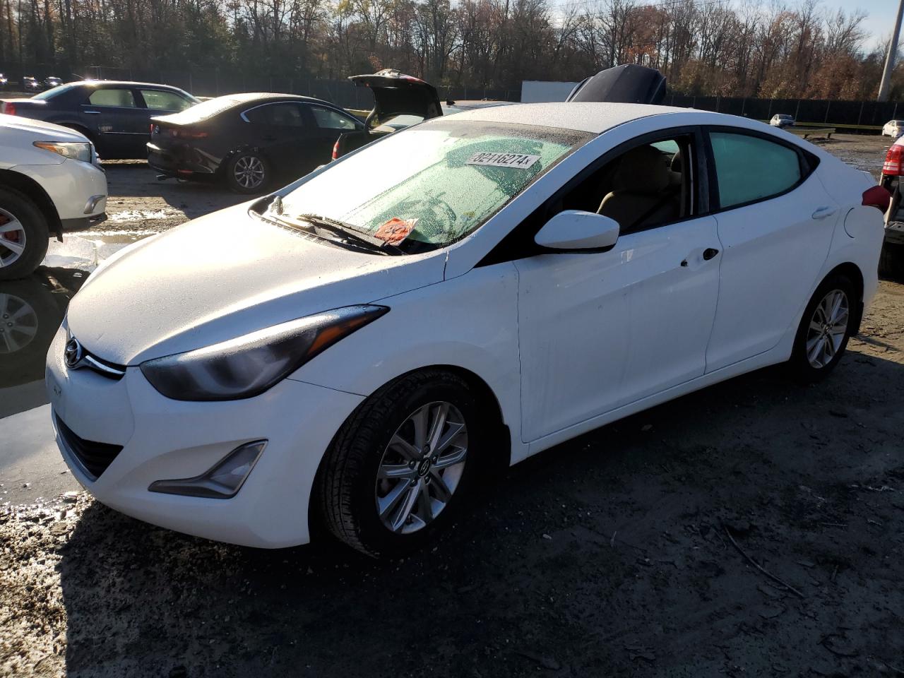 2014 Hyundai Elantra VIN 5NPDH4AE2EH517130