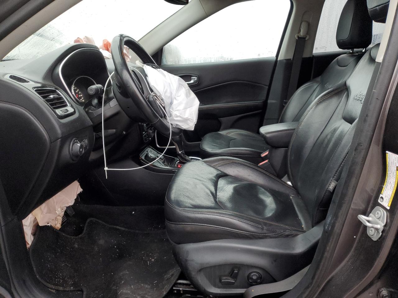 2019 Jeep Compass VIN 3C4NJDCB5KT639228 Copart auction photo, front end damage thumbnail 7