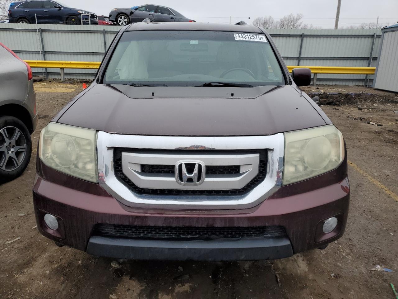 2011 Honda Pilot VIN 5FNYF4H60BB010100 Copart auction photo, side damage thumbnail 5