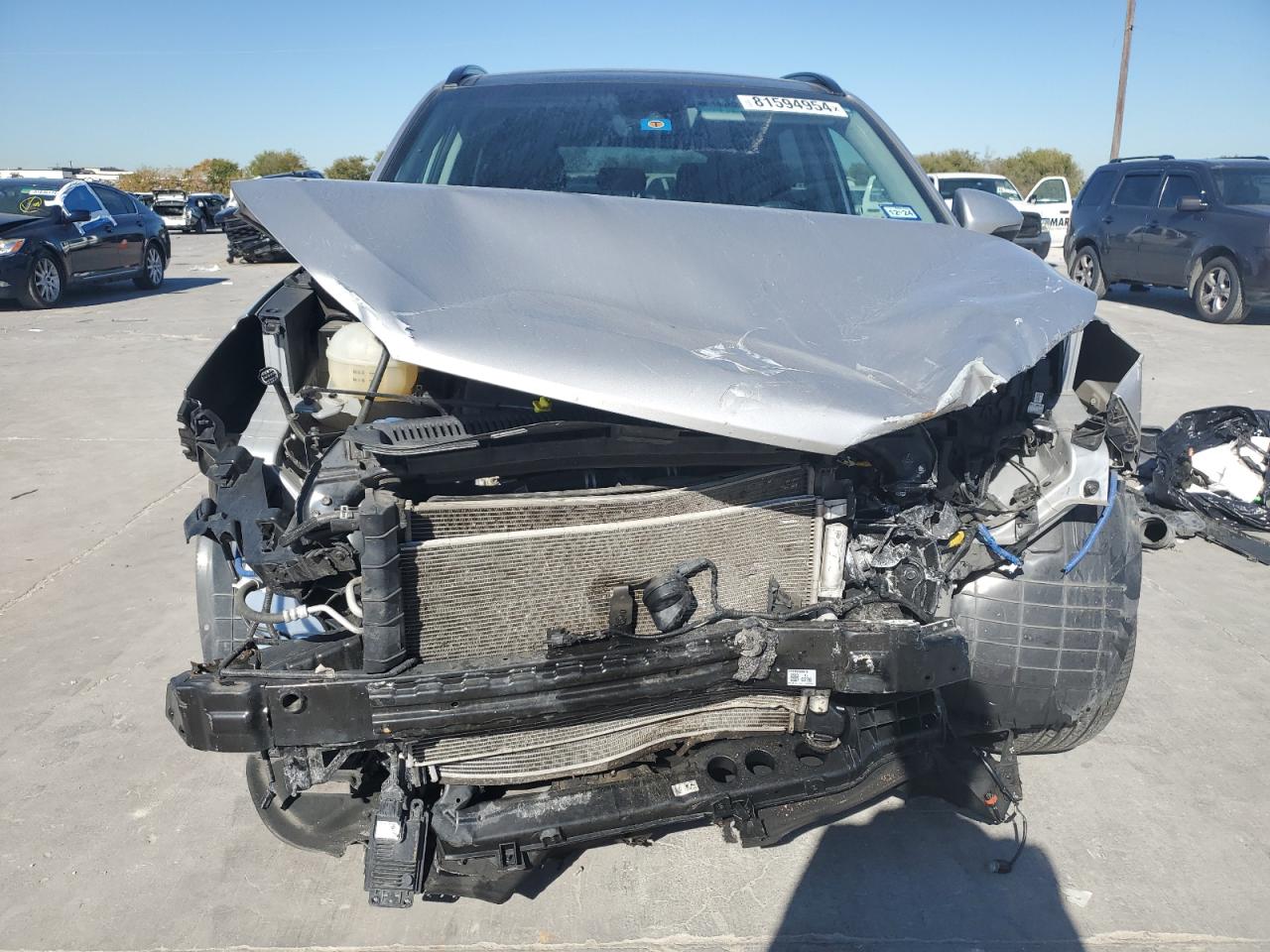 2020 Hyundai Tucson VIN KM8J3CAL5LU146635 Copart auction photo, front end damage thumbnail 5