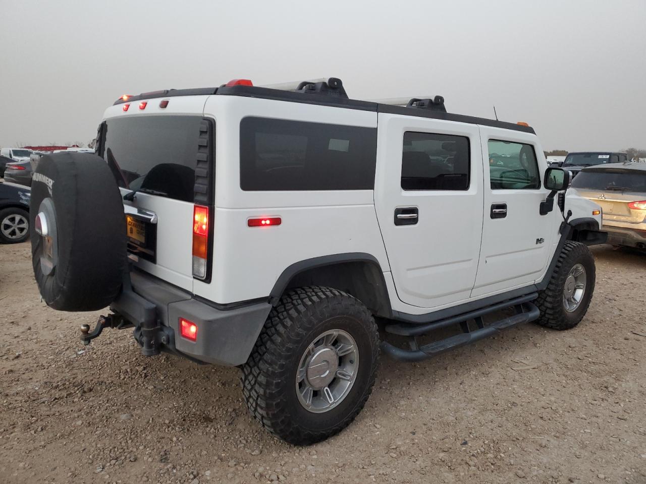 2003 Hummer H2 VIN 5GRGN23U03H146042 Copart auction photo, mechanical / minor dent/scratches damage thumbnail 3