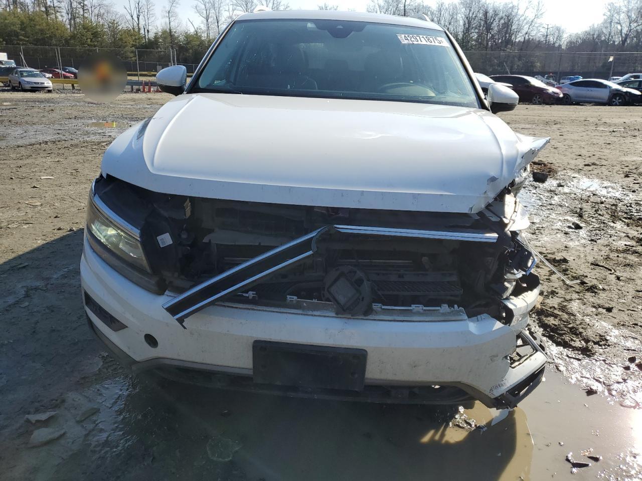 2019 Volkswagen Tiguan VIN 3VV4B7AX0KM109799 Copart auction photo, front end / side damage thumbnail 5
