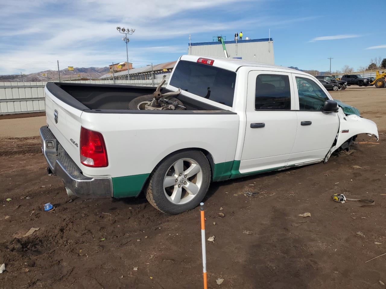 2020 RAM 1500 VIN 3C6RR7KT3LG131525 Copart auction photo, front end damage thumbnail 3